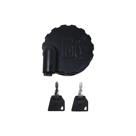 Aftermarket Diesel Fuel Tank Cap with 2 Keys fits JCB (Part NO. 123/05892 331/33064) FSG80-0180